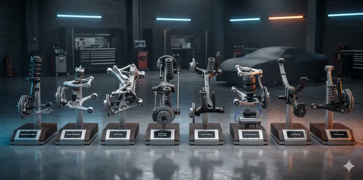 8 Types of Car Suspension