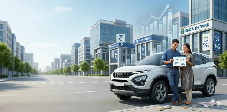 Best Car Loan Interest Rates in India (2026): A Bank-by-Bank Comparison