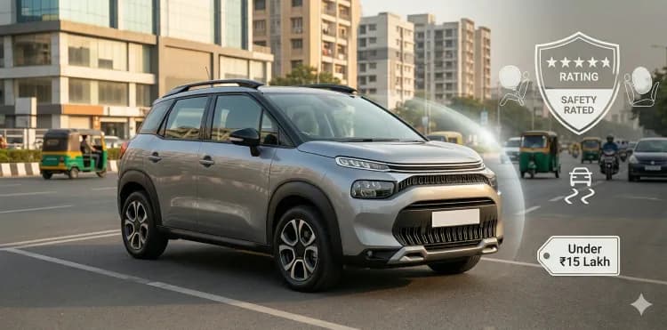 Citroen Aircross Safety Rating: Great buy under Rs 15 Lakh?