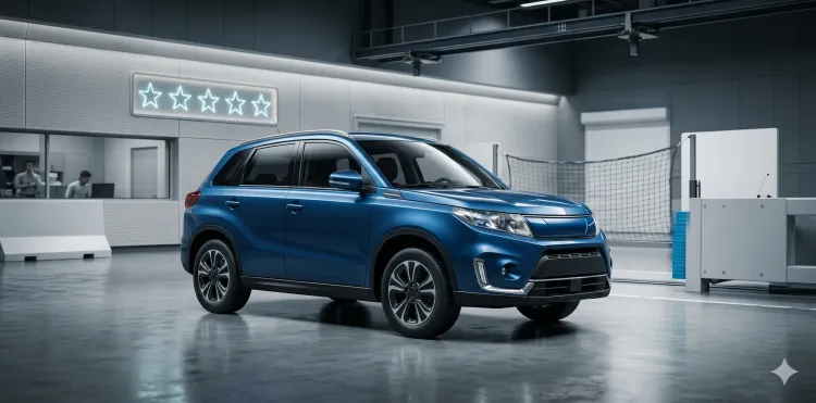 Maruti e-Vitara scores 5 stars in Bharat NCAP: Maruti's first EV in detail