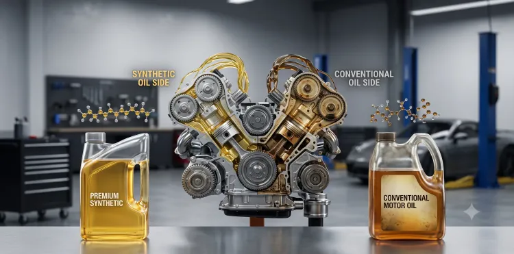 Synthetic Engine Oil vs Normal Engine Oil: Differences