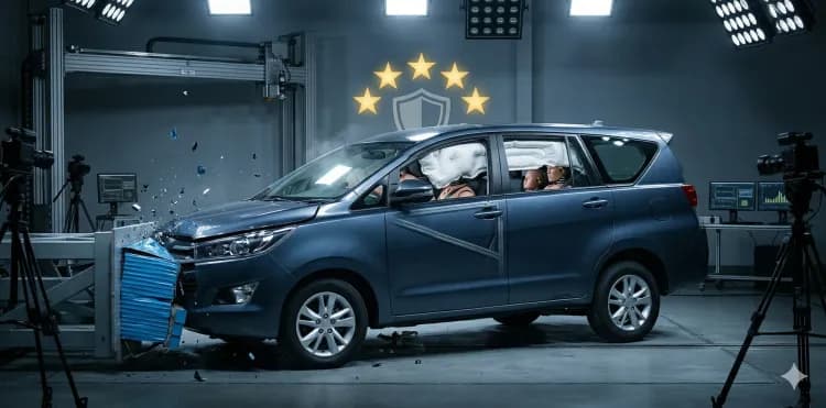 Toyota Innova Crysta Safety Rating RA: Is It Really Indestructible?