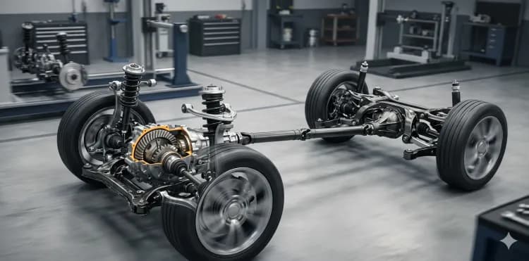 What is a Car Axle? Types, Functions & How It Works